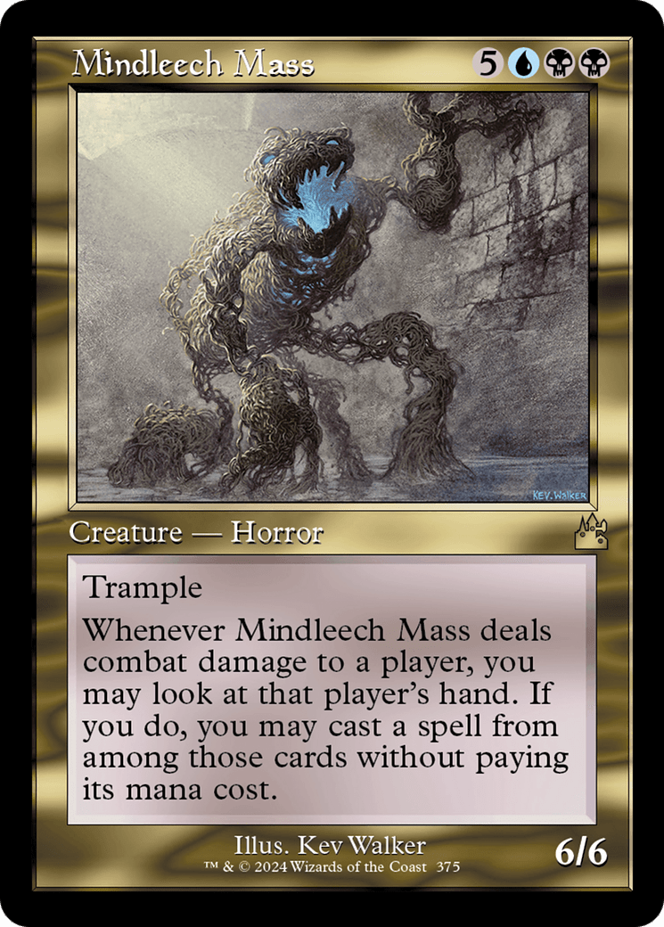 Mindleech Mass (Retro Frame) [Ravnica Remastered] MTG Single Magic: The Gathering  | Multizone: Comics And Games