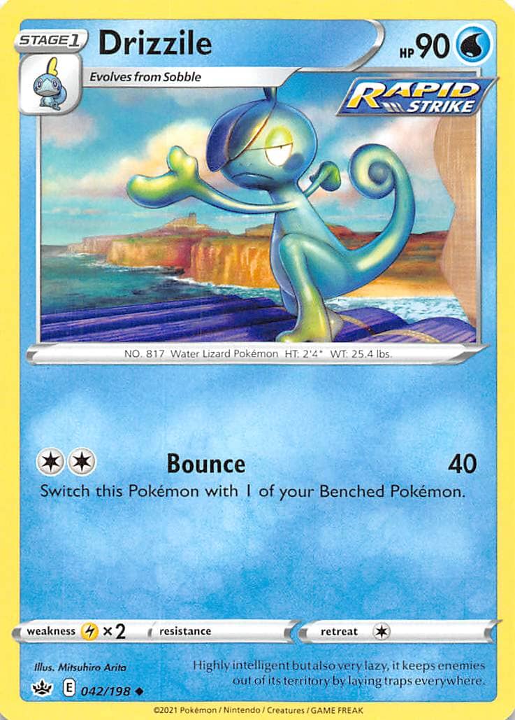 Drizzile (042/198) [Sword & Shield: Chilling Reign] Pokemon Single Pokémon  | Multizone: Comics And Games