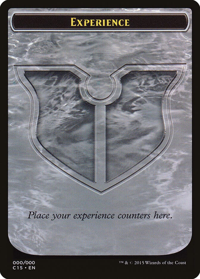 Experience // Experience Double-Sided Token [Commander 2015 Tokens] MTG Single Magic: The Gathering  | Multizone: Comics And Games