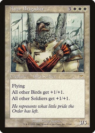 Aven Brigadier [Onslaught] MTG Single Magic: The Gathering  | Multizone: Comics And Games