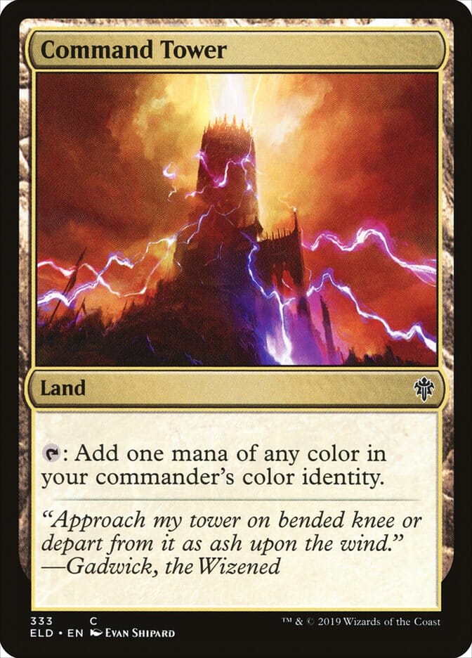 Command Tower [Throne of Eldraine] MTG Single Magic: The Gathering  | Multizone: Comics And Games