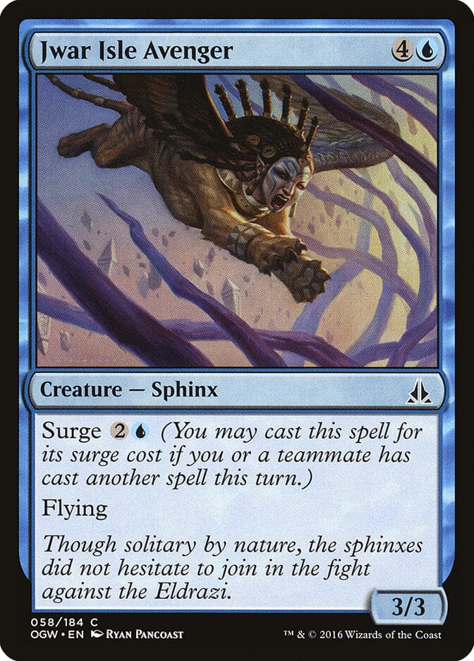Jwar Isle Avenger [Oath of the Gatewatch] MTG Single Magic: The Gathering  | Multizone: Comics And Games