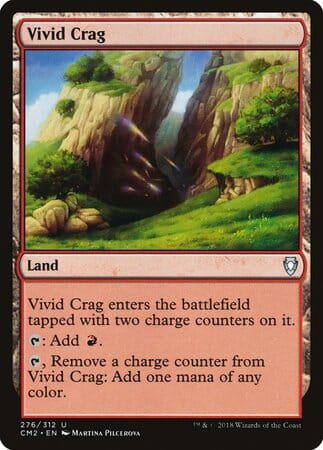 Vivid Crag [Commander Anthology Volume II] MTG Single Magic: The Gathering  | Multizone: Comics And Games