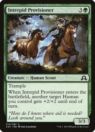 Intrepid Provisioner [Shadows over Innistrad] MTG Single Magic: The Gathering  | Multizone: Comics And Games