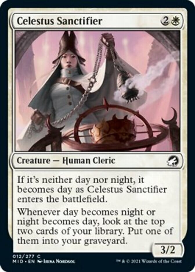 Celestus Sanctifier [Innistrad: Midnight Hunt] MTG Single Magic: The Gathering  | Multizone: Comics And Games