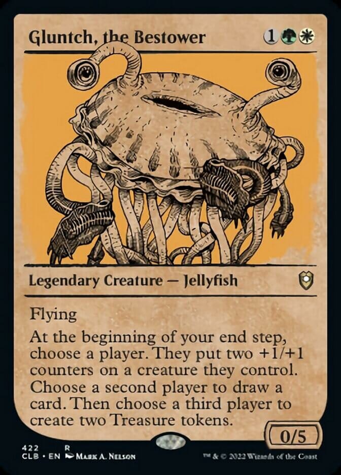 Gluntch, the Bestower (Showcase) [Commander Legends: Battle for Baldur's Gate] MTG Single Magic: The Gathering  | Multizone: Comics And Games