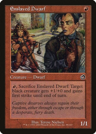 Enslaved Dwarf [Torment] MTG Single Magic: The Gathering  | Multizone: Comics And Games