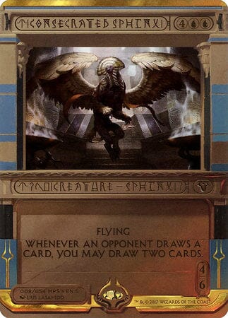 Consecrated Sphinx [Amonkhet Invocations] MTG Single Magic: The Gathering  | Multizone: Comics And Games