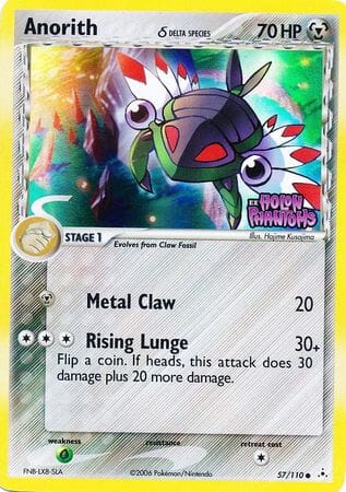 Anorith (57/110) (Delta Species) (Stamped) [EX: Holon Phantoms] Pokemon Single Pokémon  | Multizone: Comics And Games