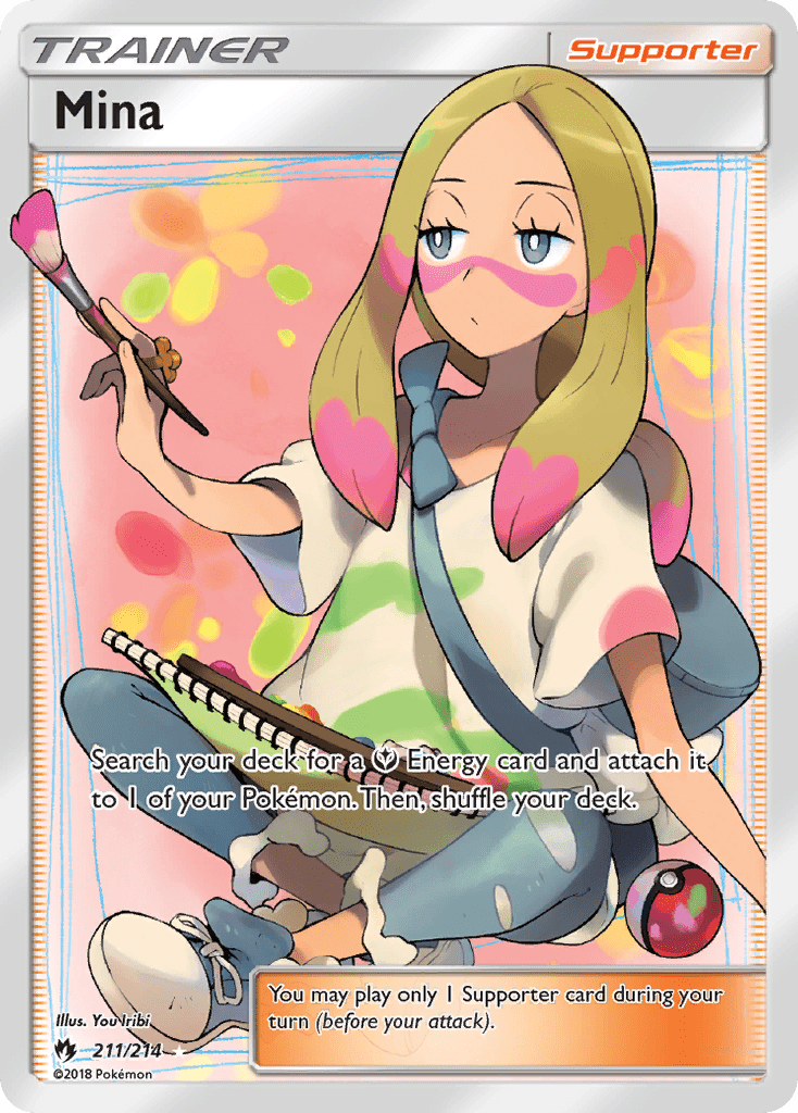 Mina (211/214) [Sun & Moon: Lost Thunder] Pokemon Single Pokémon  | Multizone: Comics And Games