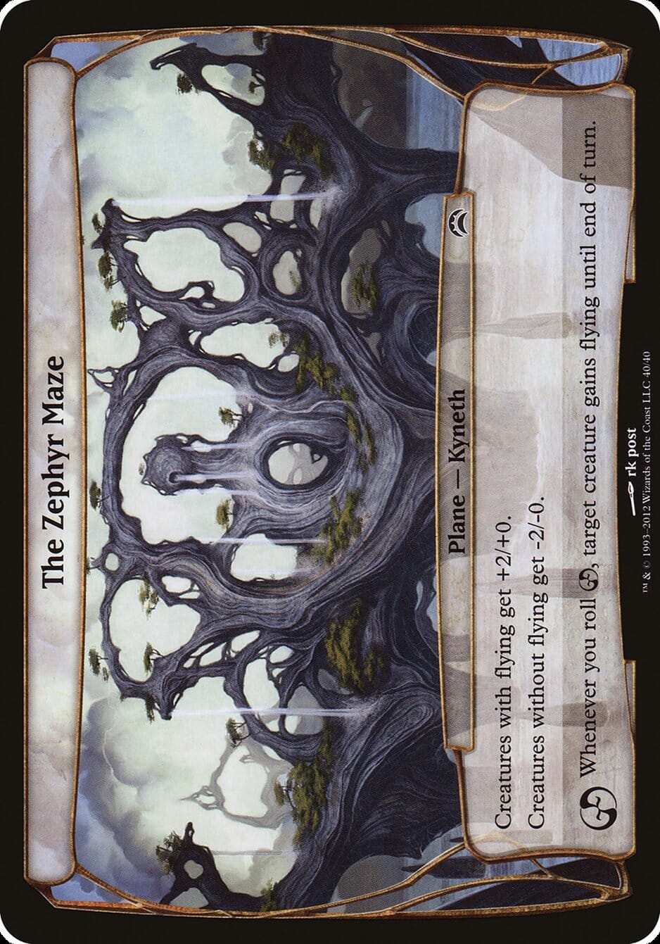 The Zephyr Maze (Planes) [Planechase 2012 Planes] MTG Single Magic: The Gathering  | Multizone: Comics And Games