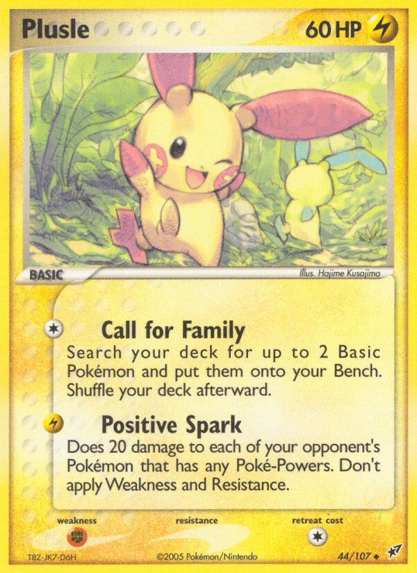 Plusle (44/107) [EX: Deoxys] Pokemon Single Pokémon  | Multizone: Comics And Games