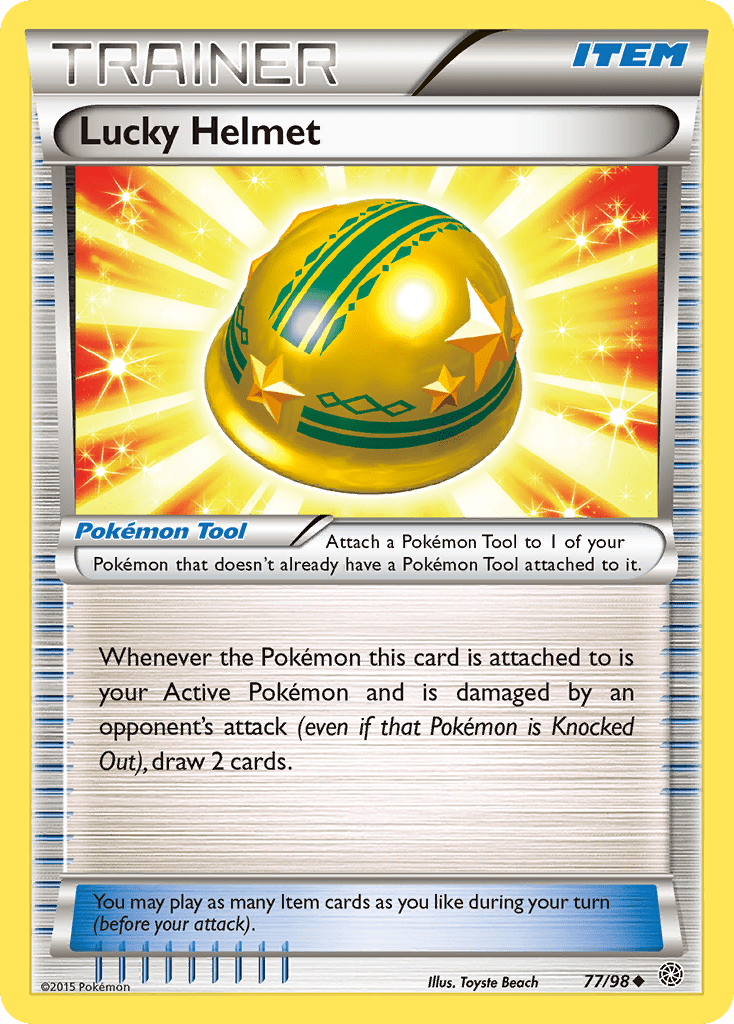 Lucky Helmet (77/98) [XY: Ancient Origins] Pokemon Single Pokémon  | Multizone: Comics And Games