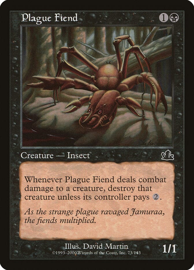 Plague Fiend [Prophecy] MTG Single Magic: The Gathering  | Multizone: Comics And Games