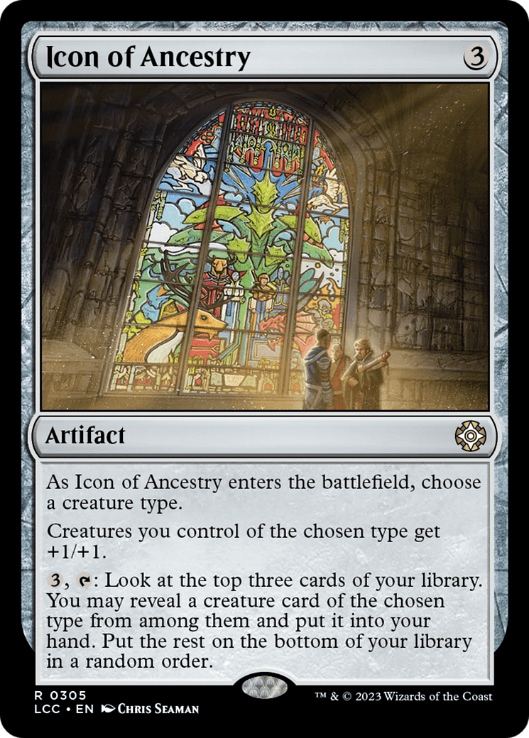 Icon of Ancestry [The Lost Caverns of Ixalan Commander] MTG Single Magic: The Gathering  | Multizone: Comics And Games