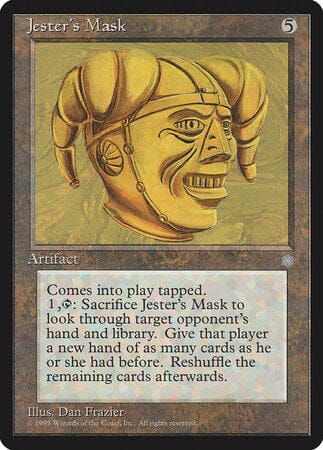 Jester's Mask [Ice Age] MTG Single Magic: The Gathering  | Multizone: Comics And Games