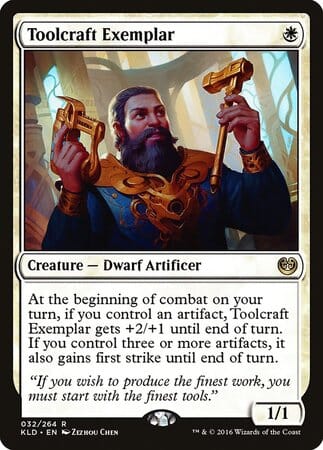 Toolcraft Exemplar [Kaladesh] MTG Single Magic: The Gathering  | Multizone: Comics And Games