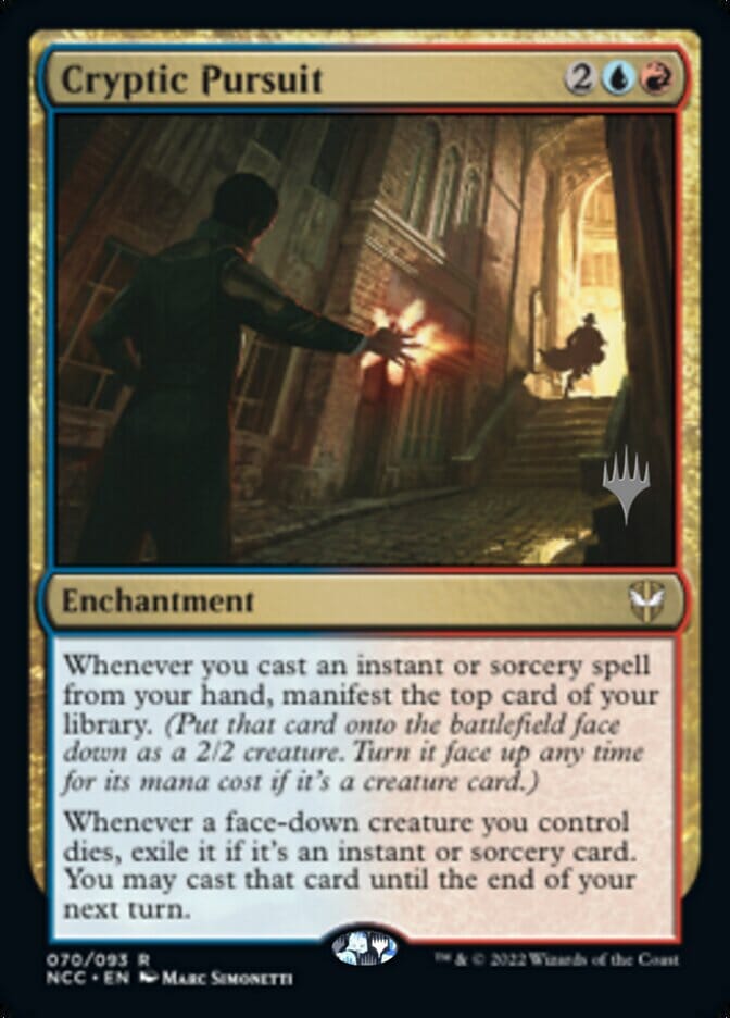 Cryptic Pursuit (Promo Pack) [Streets of New Capenna Commander Promos] MTG Single Magic: The Gathering  | Multizone: Comics And Games