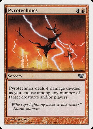 Pyrotechnics [Eighth Edition] MTG Single Magic: The Gathering  | Multizone: Comics And Games