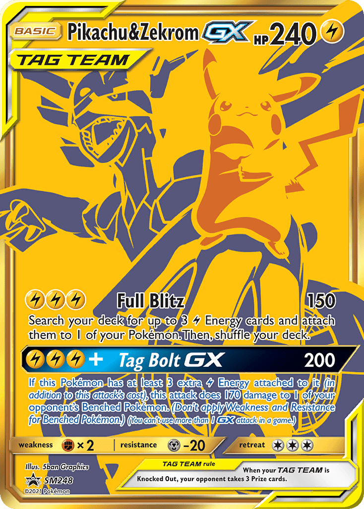 Pikachu & Zekrom GX (SM248) [Sun & Moon: Black Star Promos] Pokemon Single Pokémon  | Multizone: Comics And Games