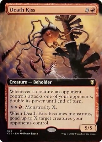 Death Kiss (Extended Art) [Commander Legends: Battle for Baldur's Gate] MTG Single Magic: The Gathering  | Multizone: Comics And Games