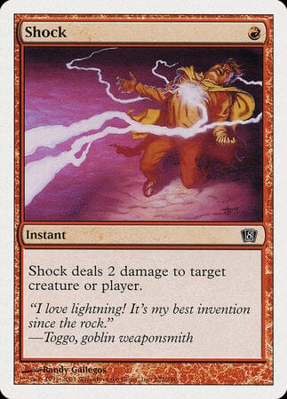 Shock [Eighth Edition] MTG Single Magic: The Gathering  | Multizone: Comics And Games