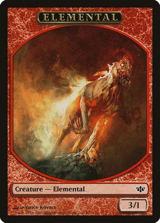 Elemental Token [Conflux Tokens] MTG Single Magic: The Gathering  | Multizone: Comics And Games
