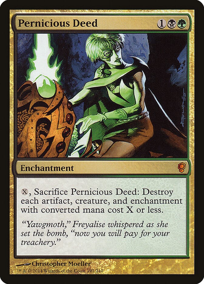 Pernicious Deed [Conspiracy] MTG Single Magic: The Gathering  | Multizone: Comics And Games