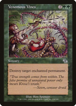 Venomous Vines [Judgment] MTG Single Magic: The Gathering  | Multizone: Comics And Games