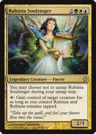 Rubinia Soulsinger [Commander 2013] MTG Single Magic: The Gathering  | Multizone: Comics And Games