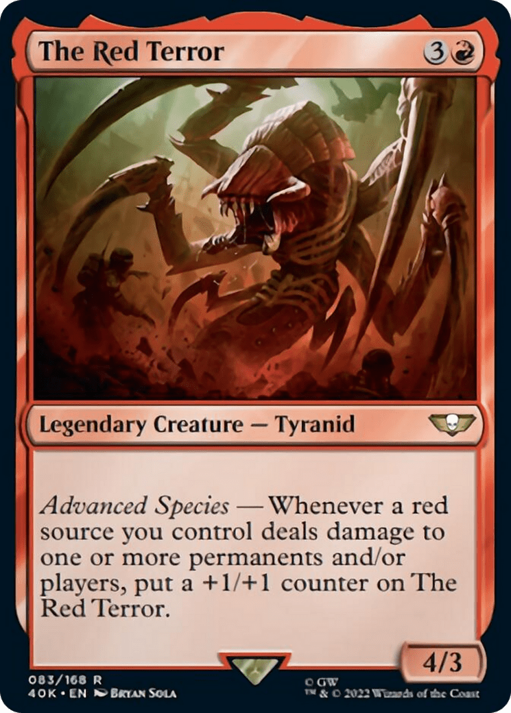The Red Terror [Universes Beyond: Warhammer 40,000] MTG Single Magic: The Gathering  | Multizone: Comics And Games