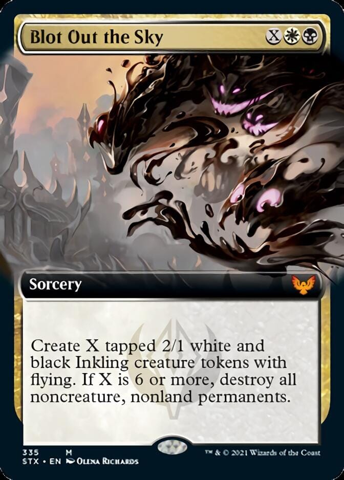 Blot Out the Sky (Extended) [Strixhaven: School of Mages] MTG Single Magic: The Gathering  | Multizone: Comics And Games