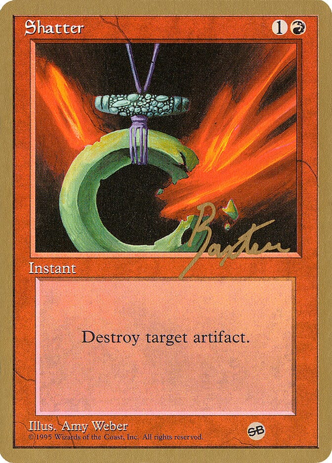 Shatter (George Baxter) (SB) [Pro Tour Collector Set] MTG Single Magic: The Gathering  | Multizone: Comics And Games