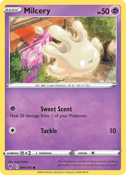 Milcery (080/185) [Sword & Shield: Vivid Voltage] Pokemon Single Pokémon  | Multizone: Comics And Games