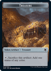 Zombie // Treasure Double-Sided Token [Game Night: Free-for-All Tokens] MTG Single Magic: The Gathering  | Multizone: Comics And Games