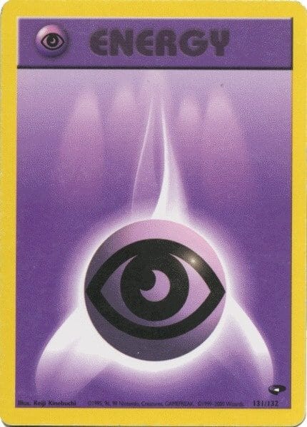 Psychic Energy (131/132) [Gym Challenge Unlimited] Pokemon Single Pokémon  | Multizone: Comics And Games