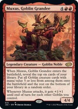 Muxus, Goblin Grandee [Jumpstart 2022] MTG Single Magic: The Gathering  | Multizone: Comics And Games