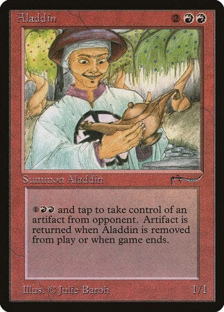 Aladdin [Arabian Nights] MTG Single Magic: The Gathering  | Multizone: Comics And Games