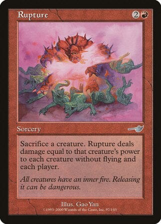 Rupture [Nemesis] MTG Single Magic: The Gathering  | Multizone: Comics And Games