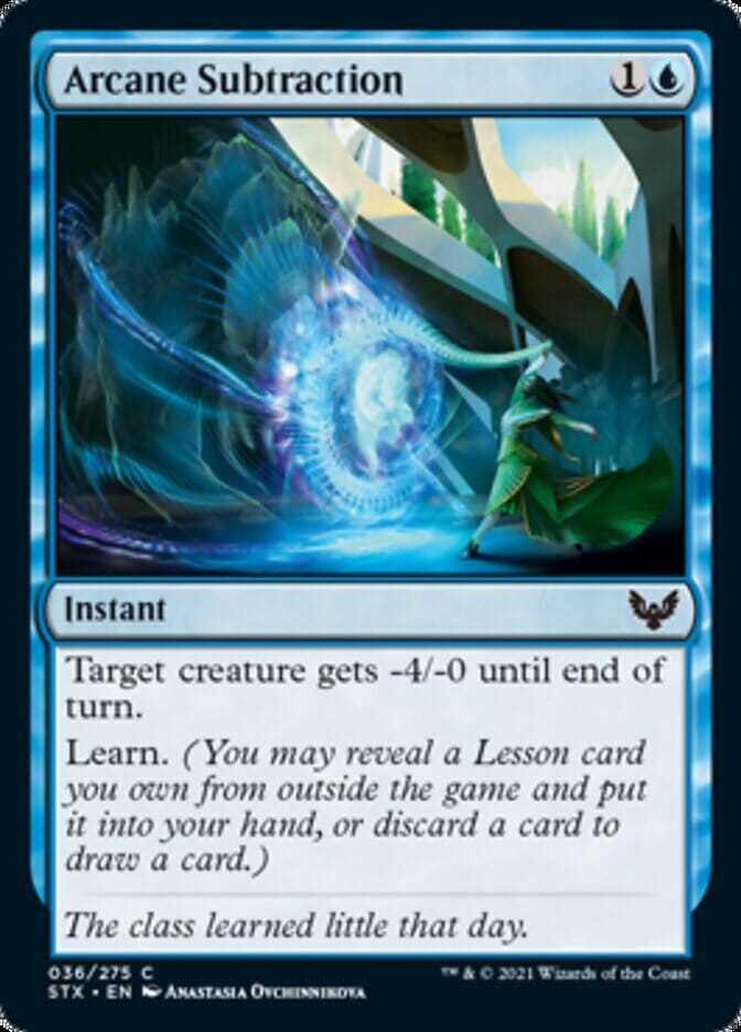 Arcane Subtraction [Strixhaven: School of Mages] MTG Single Magic: The Gathering  | Multizone: Comics And Games