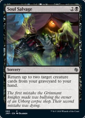 Soul Salvage [Jumpstart] MTG Single Magic: The Gathering  | Multizone: Comics And Games