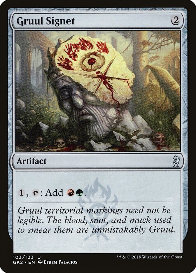 Gruul Signet [Ravnica Allegiance Guild Kit] MTG Single Magic: The Gathering  | Multizone: Comics And Games
