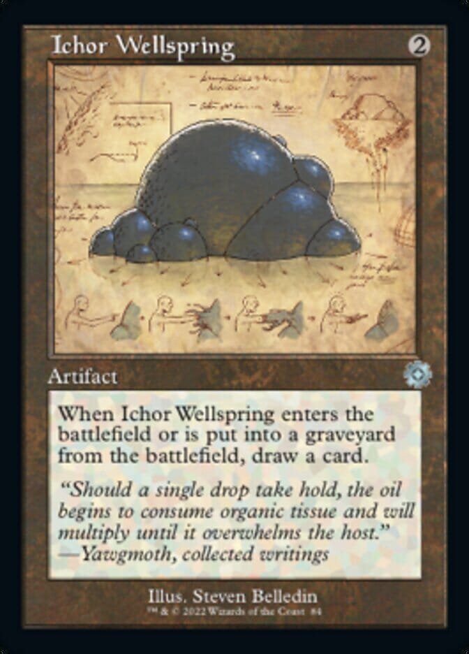 Ichor Wellspring (Retro Schematic) [The Brothers' War Retro Artifacts] MTG Single Magic: The Gathering  | Multizone: Comics And Games