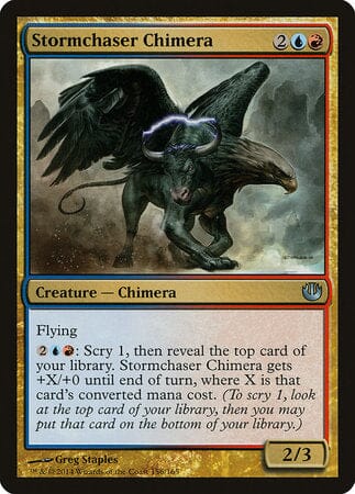 Stormchaser Chimera [Journey into Nyx] MTG Single Magic: The Gathering  | Multizone: Comics And Games