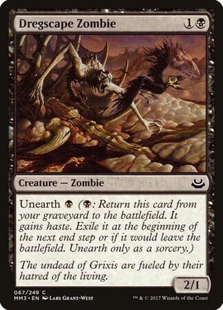 Dregscape Zombie [Modern Masters 2017] MTG Single Magic: The Gathering  | Multizone: Comics And Games