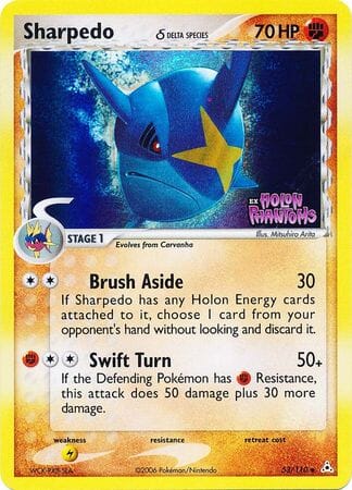 Sharpedo (53/110) (Delta Species) (Stamped) [EX: Holon Phantoms] Pokemon Single Pokémon  | Multizone: Comics And Games