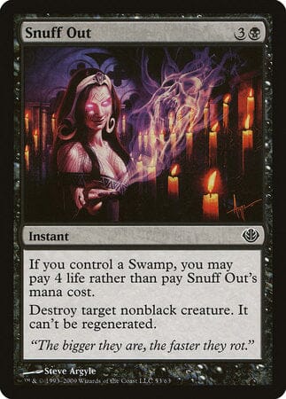 Snuff Out [Duel Decks: Garruk vs. Liliana] MTG Single Magic: The Gathering  | Multizone: Comics And Games