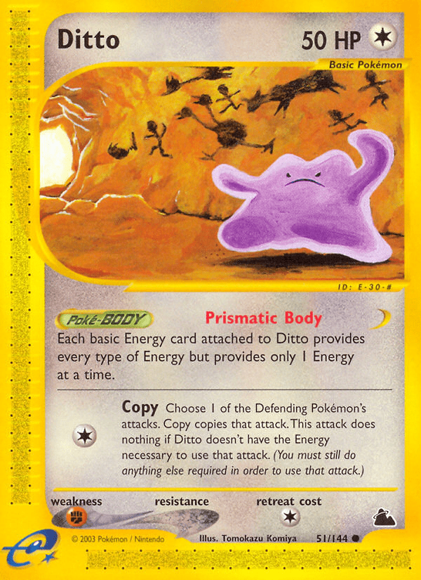 Ditto (51/144) [Skyridge] Pokemon Single Pokémon  | Multizone: Comics And Games