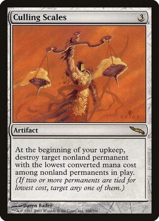 Culling Scales [Mirrodin] MTG Single Magic: The Gathering  | Multizone: Comics And Games