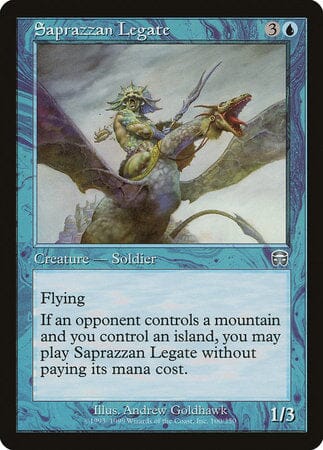 Saprazzan Legate [Mercadian Masques] MTG Single Magic: The Gathering  | Multizone: Comics And Games